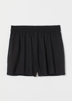 H&M H & M - Wide-cut Shorts - Black