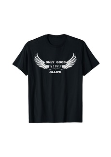 H&M Only Good Vibes Allow be you believe in you Message Quote T-Shirt