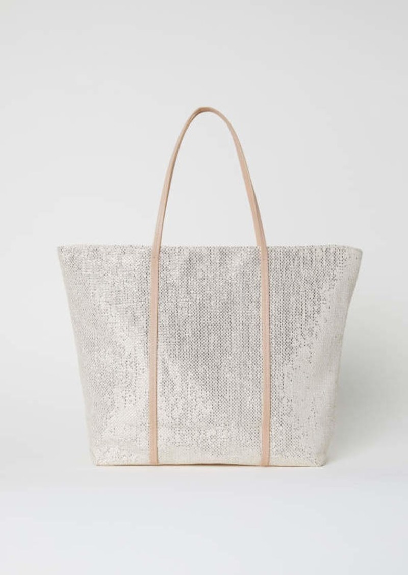 h&m straw bag