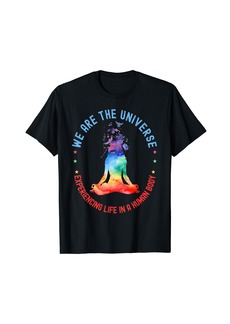 H&M We are the universe experiencing life in a human body yoga T-Shirt