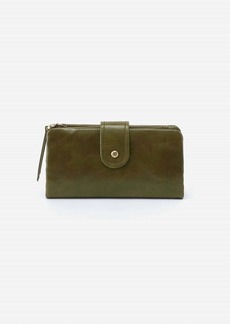 Hobo International Charge Wallet In Moss
