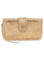 Hobo International HOBO Galaxy Leather Wristlet in Golden Taupe at Nordstrom Rack