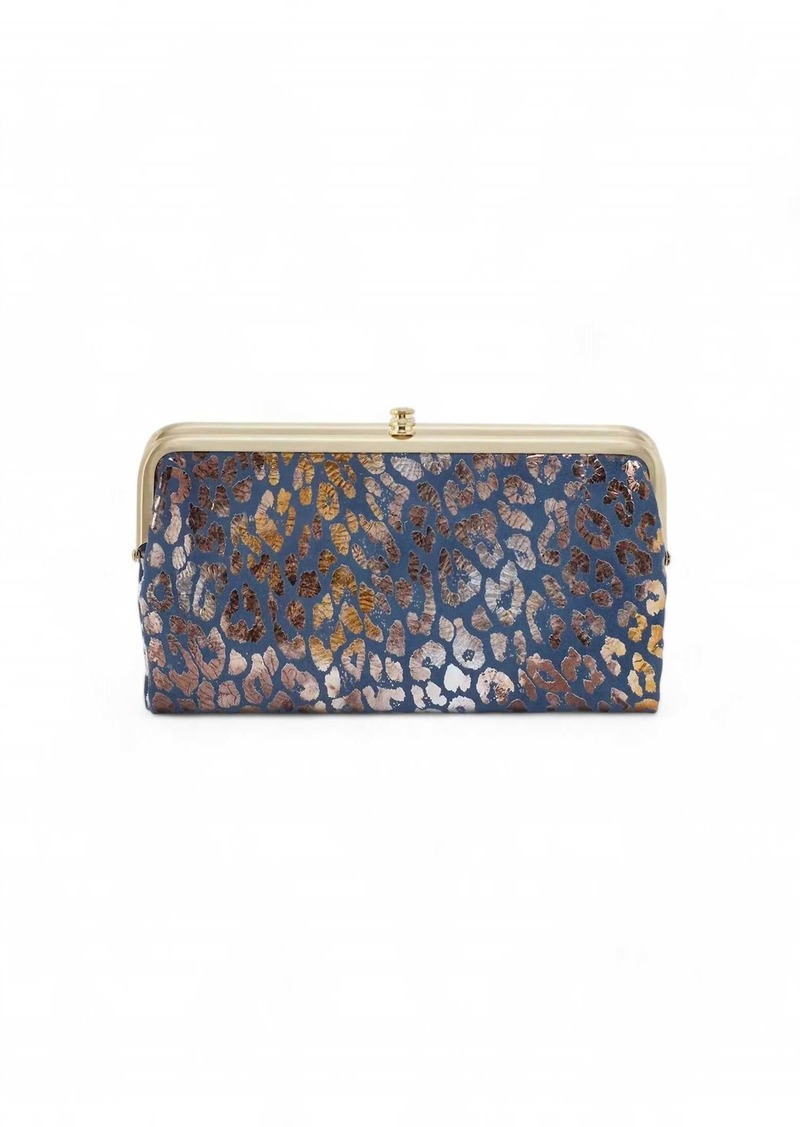 Hobo International Lauren Clutch Wallet In Azure