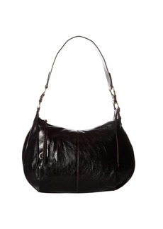 Hobo International Lennox Leather Shoulder Bag In Black