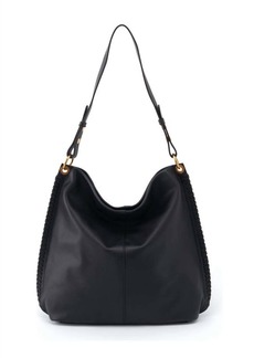 Hobo International Moondance Leather Shoulder Bag In Black