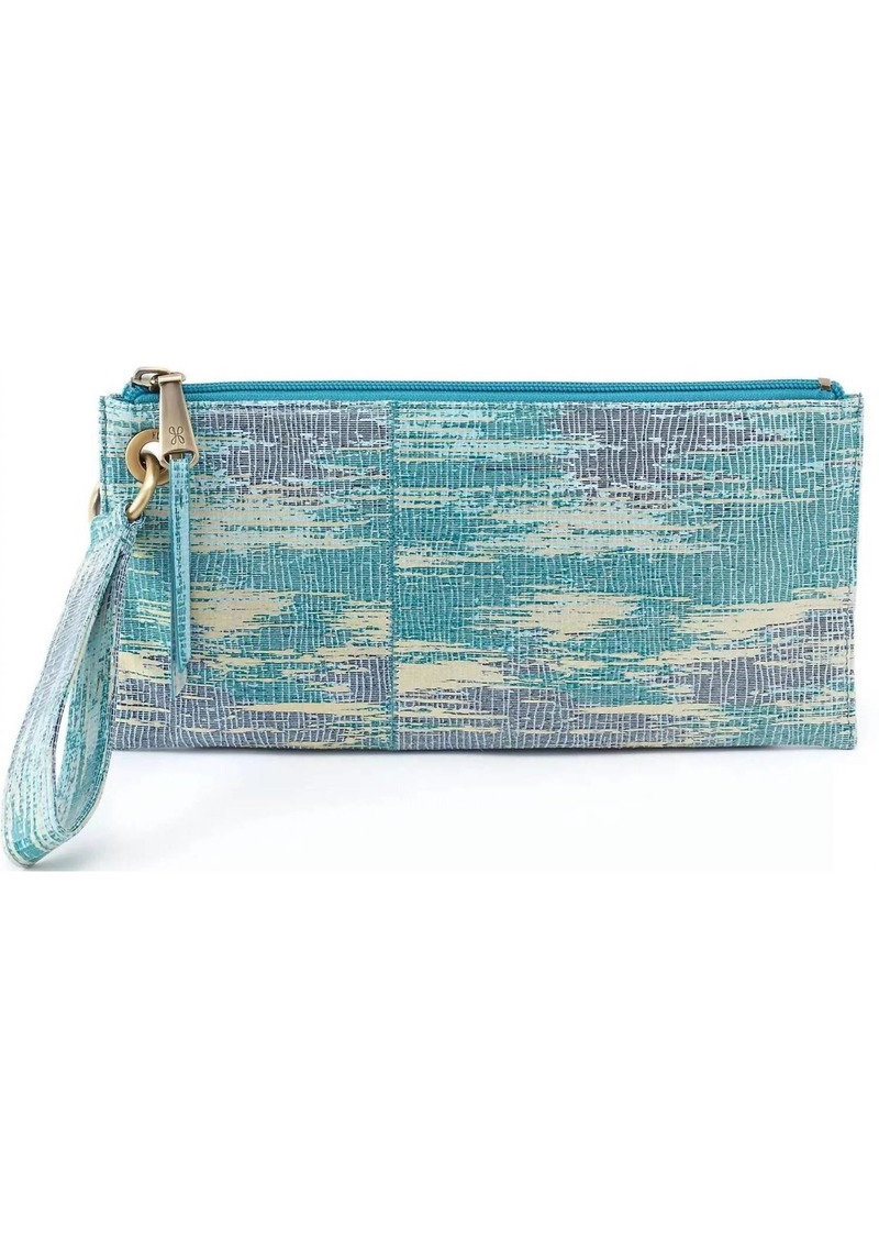 Hobo International Vida Wristlet In Cracked Glass