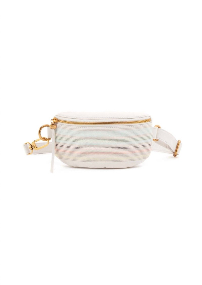 Hobo International Women's Fern Belt Bag In Multi Stich White