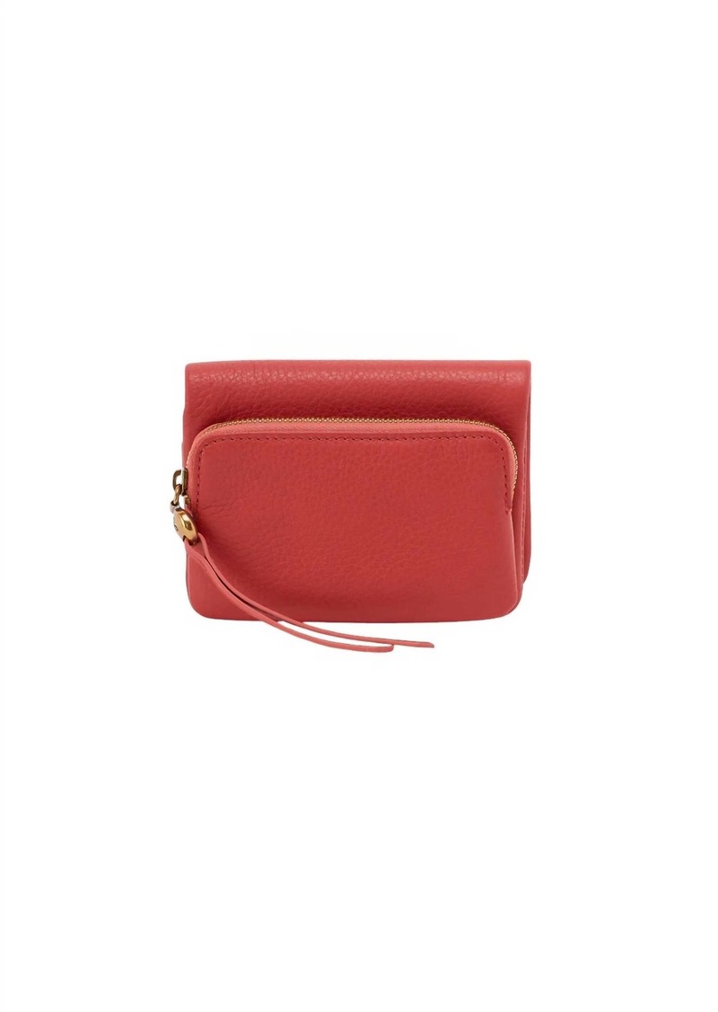 Hobo International Women's Fern Bifold Wallet In Red Clay