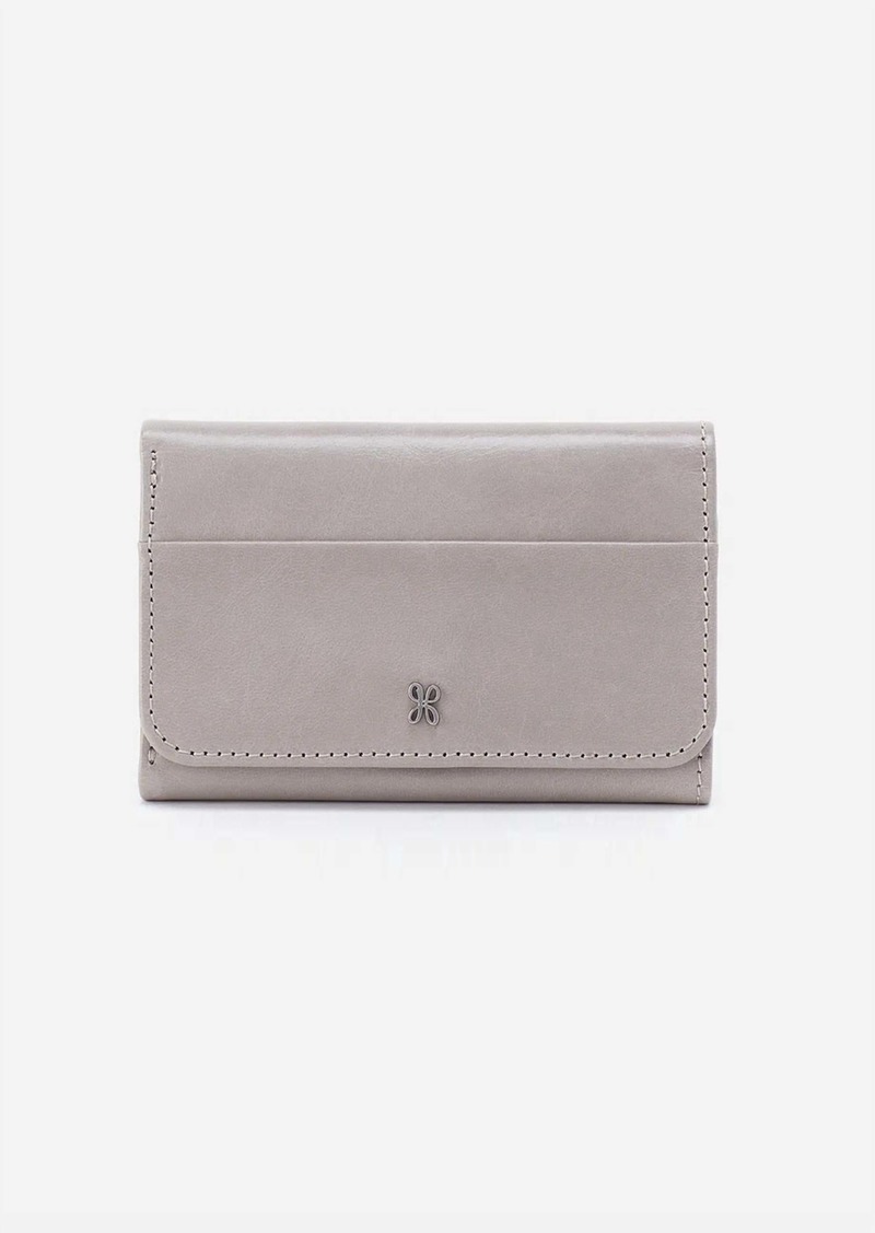 Hobo International Women's Jill Tri-Fold Wallet In Light Grey