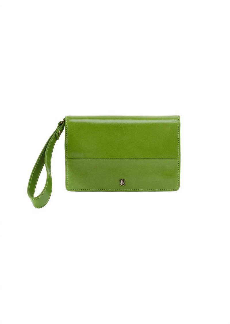 Hobo International Women's Jill Wristlet In Garden Green