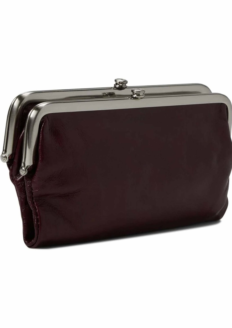 Hobo International Women's Lauren Clutch Wallet In Merlot