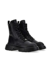 Hogan Anfibio leather lace-up boots