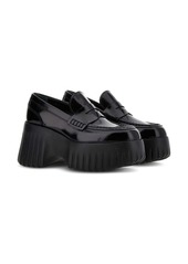 Hogan H-Stripes platform loafers