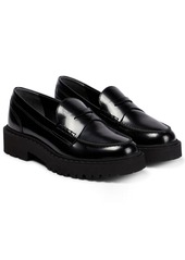 Hogan H543 leather loafers