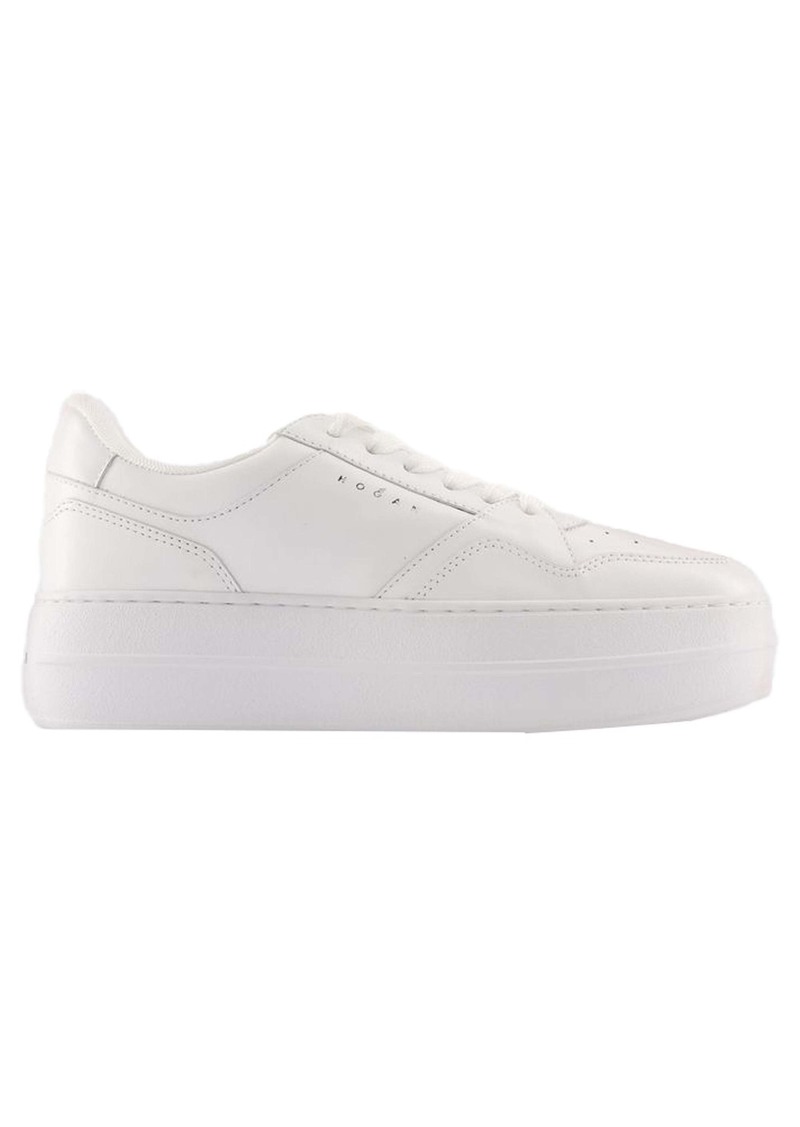 H670 Sneakers - Hogan - Leather - White