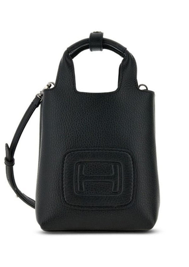 HOGAN H-Bag mini leather tote bag