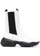 Hogan mid-calf leather boots