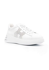 Hogan rhinestone low-top sneakers