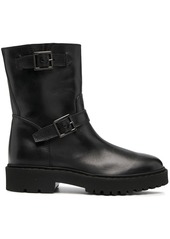 Hogan side buckle ankle boots