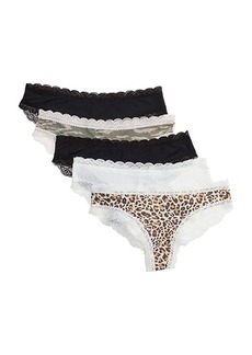 Honeydew Aiden Lace Back Hipster 5-Pack