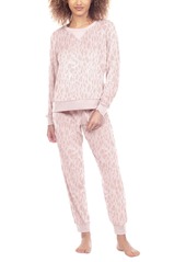 Honeydew Dream Queen Fleece Loungewear Set - Lunar Hearts