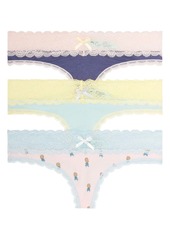 Honeydew Intimates 3-Pack Lace Thong
