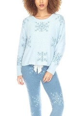 Honeydew Snow Angel Chenille Sweater