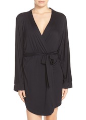 Honeydew Intimates All American Jersey Robe in Black at Nordstrom
