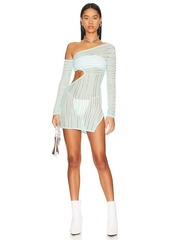 h:ours Calypso Cut Out Mini Dress