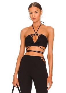 h:ours Olivia Crop Top
