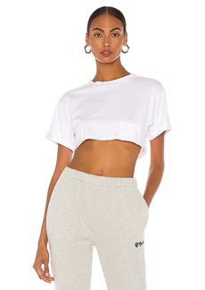 h:ours Super Cropped Pocket Tee