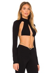 h:ours Valyria Crop Top