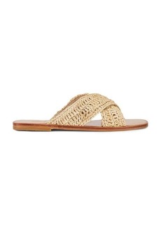 House of Harlow 1960 X Band Weaved Raffia