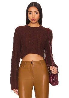 House of Harlow 1960 x REVOLVE Abia Cropped Cable Sweater