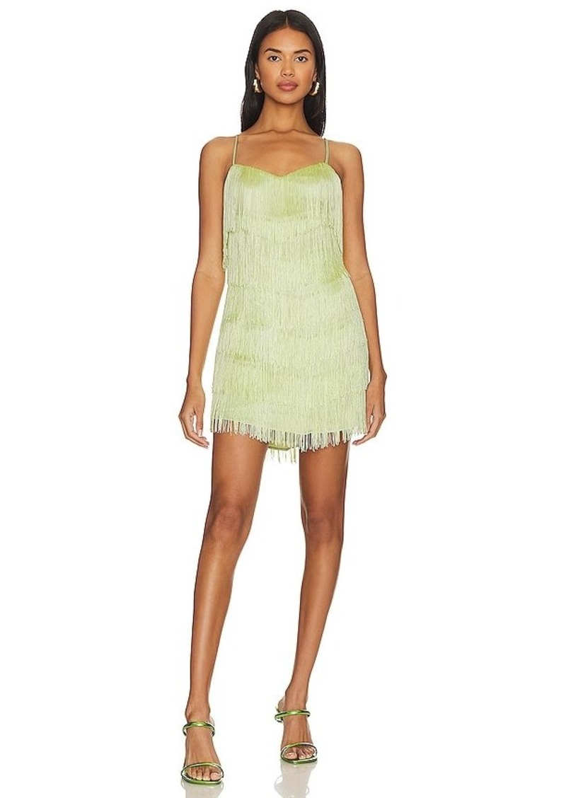 House of Harlow 1960 X Revolve Marquesa Fringe Mini Dress