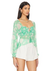 House of Harlow 1960 x REVOLVE Tanya Blouse