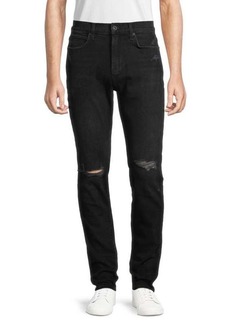 Hudson Jeans Ace Skinny-Fit Distressed Jeans