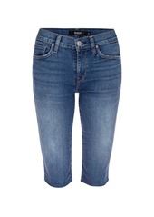 Hudson Jeans Amelia Cut-Off Denim Burmuda Shorts