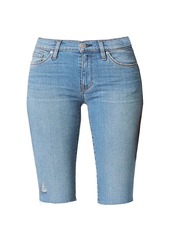 Hudson Jeans Amelia Mid-Rise Cut-Off Bermuda Shorts