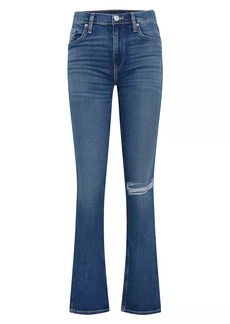 Hudson Jeans Barbara High-Rise Baby Bootcut Jeans