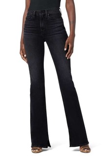 Hudson Jeans Barbara High-Rise Bootcut Slit Jeans