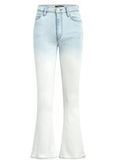 Hudson Jeans Barbara High-Rise Cropped Bootcut Jeans