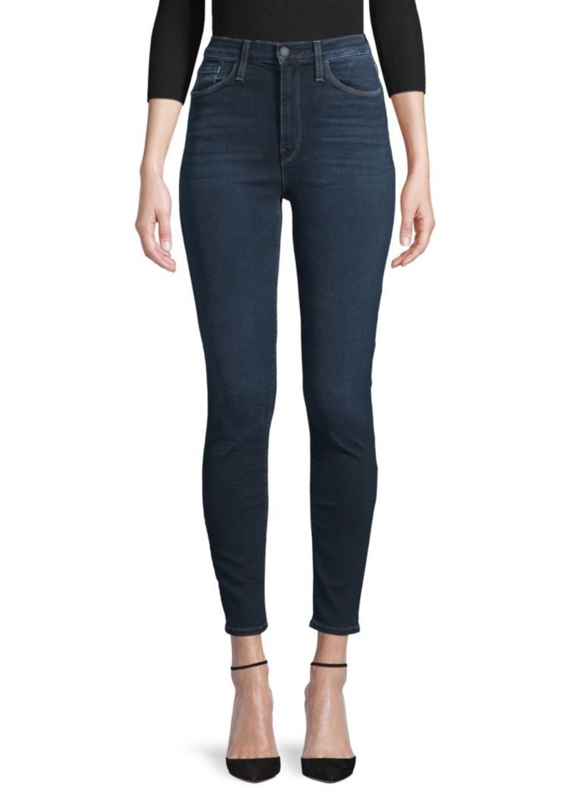 barbara high rise super skinny ankle jean