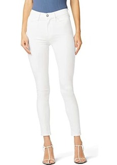Hudson Jeans Barbara High-Waist Super Skinny Ankle in White
