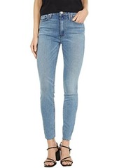 Hudson Jeans Barbara High-Waisted Super Skinny Ankle in Starboard