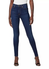 Hudson Jeans Barbara High-Waisted Super Skinny Jeans