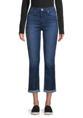 Hudson Jeans ​Blair High-Rise Rolled-Cuff Jeans