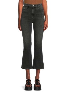 Hudson Jeans Blair Mid Rise Cropped Bootcut Jeans