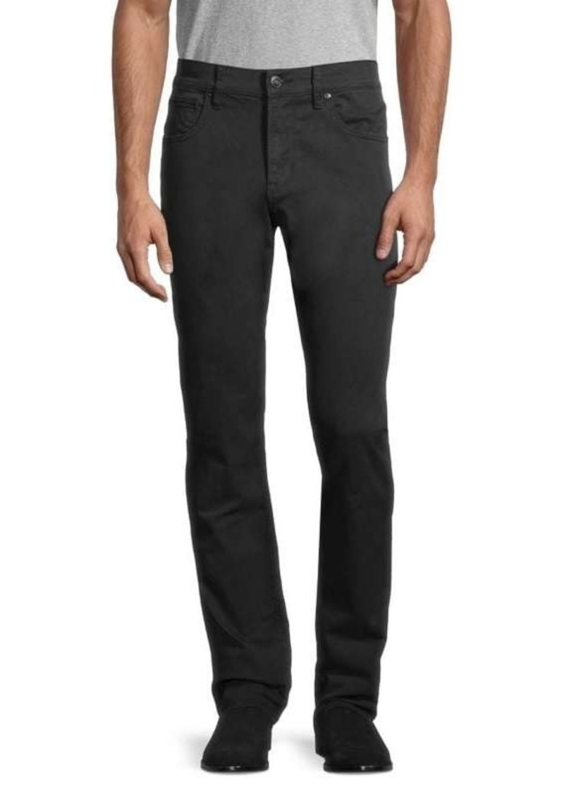 Hudson Jeans Blake Stretch Slim-Straight Twill Pants