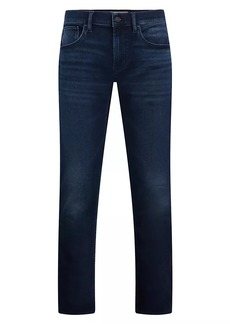 Hudson Jeans Byron Mid-Rise Straight-Leg Jeans